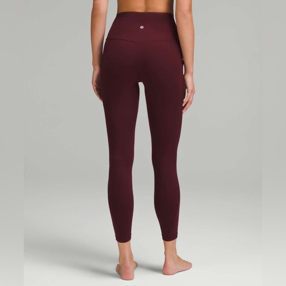 Lululemon Align High-Rise Pant with Pockets 25", Garnet, Size 0 - Picture 1 of 11